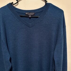 Hart Schaffner Marx | New Merino Wool V Neck Mens Sweater